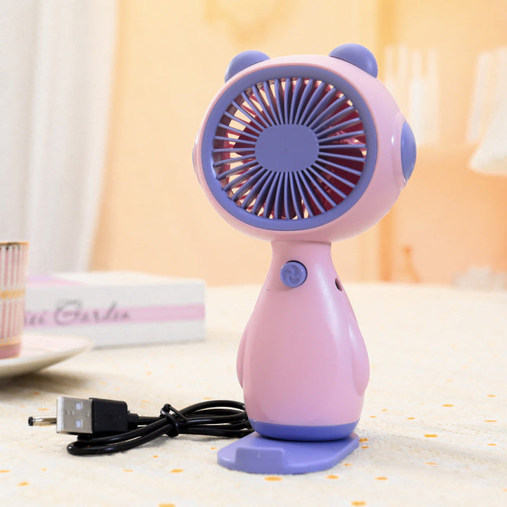 Women Portable Mini-Fan in Cute Animal Design Stornfield