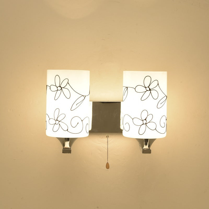 Artistic Flower Design Wall Sconce