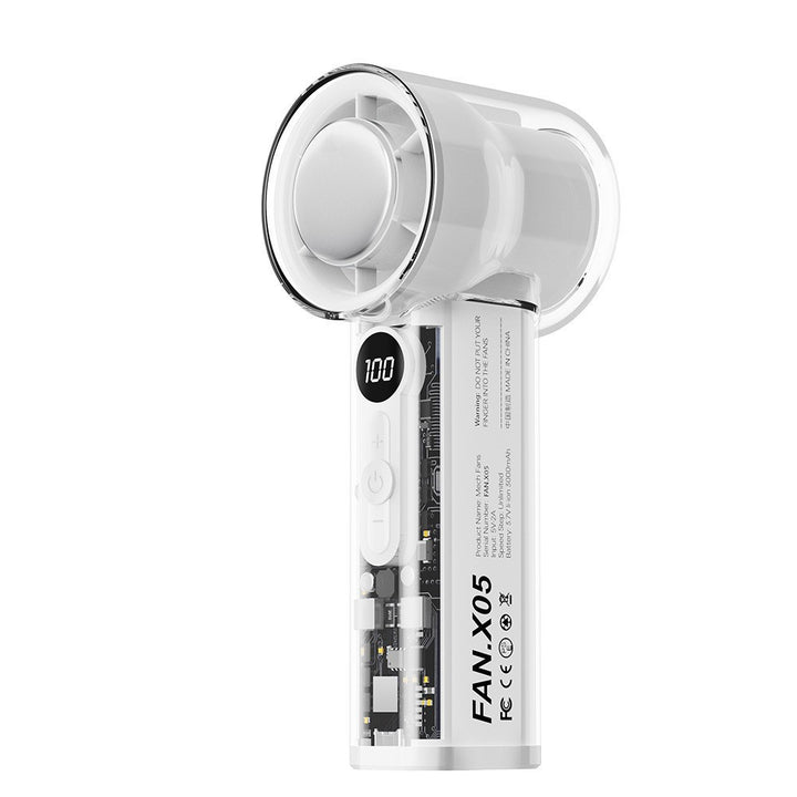 Women Portable High-Performance Fan with Digital Display Stornfield