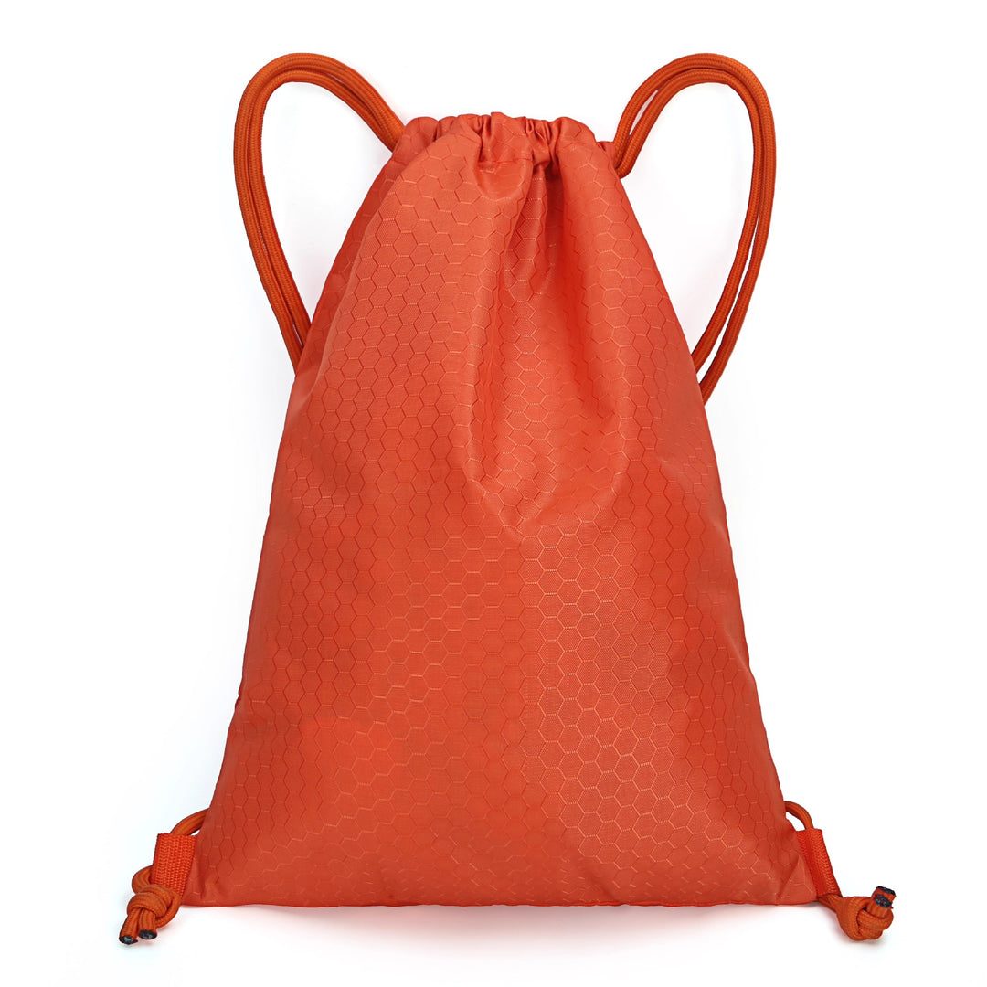 Honeycomb Texture Drawstring Backpack Stornfield
