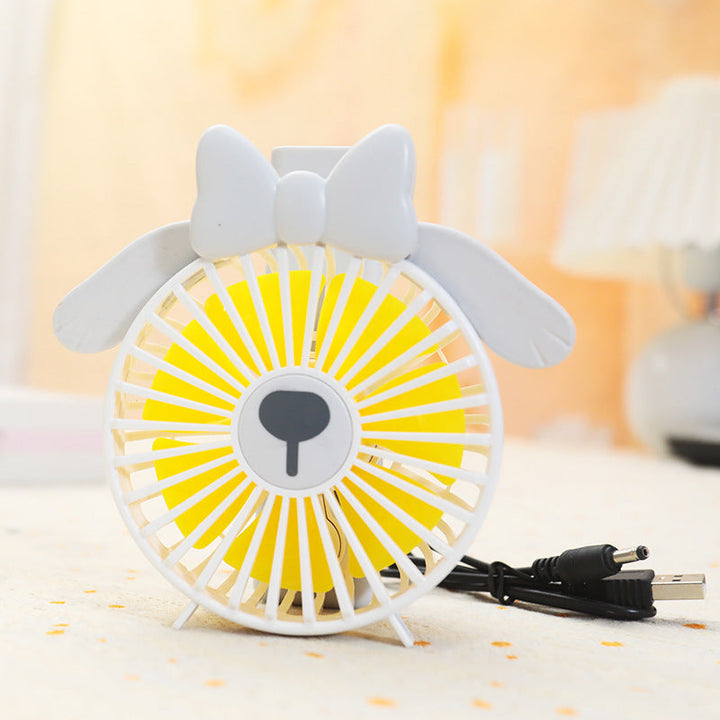 Ladies Portable Hand Fan with Cute Design Stornfield