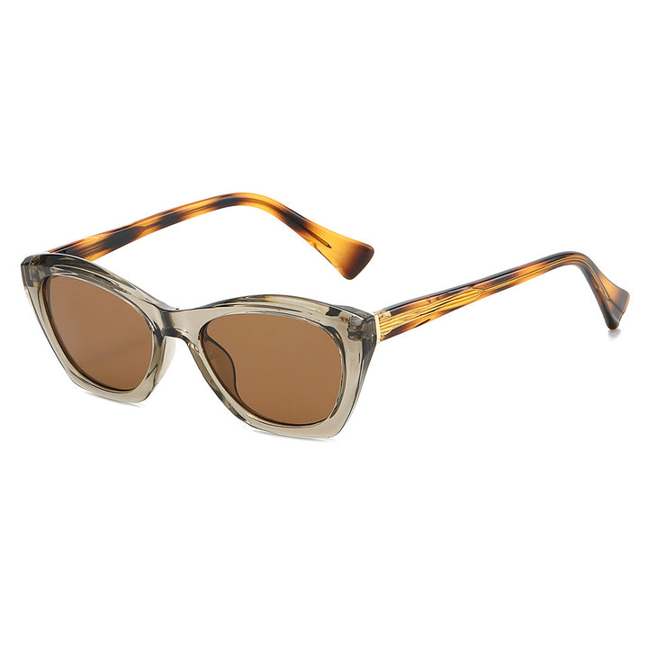 Women's Cat-Eye Sunglasses with Transparent and Colored Details Stornfield