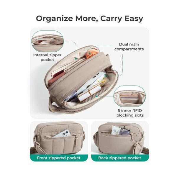 Multifunctional travel bag with removable compartments Stornfield