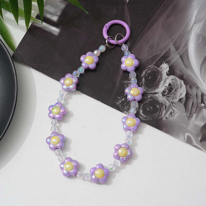 Floral Beaded Phone Chain Stornfield