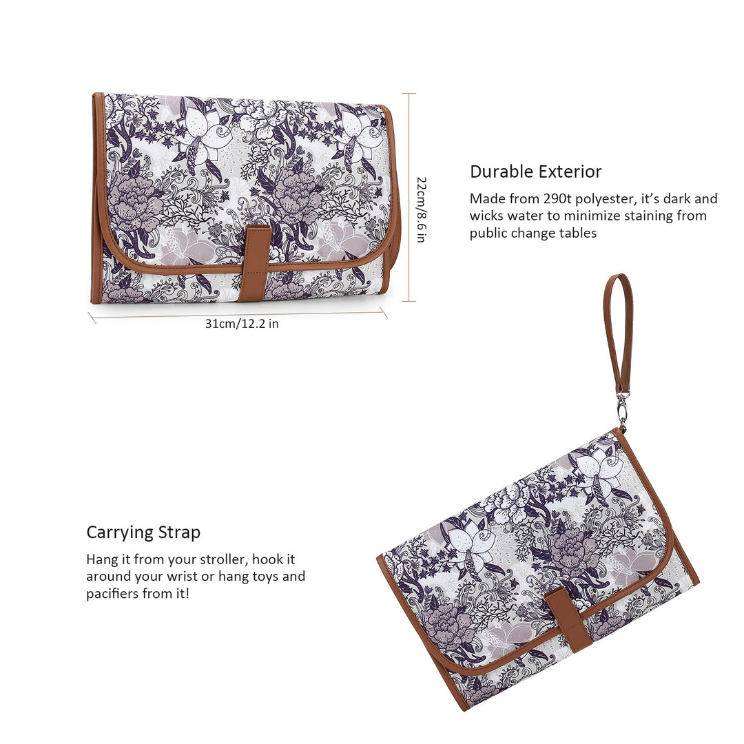 Small Shoulder Bag with Floral Patterns Stornfield