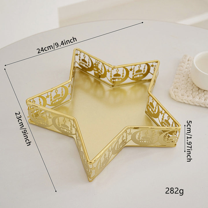 Elegant metal candle holder Stornfield