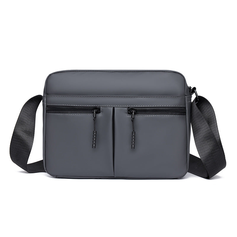 Sleek Dual-Zippered Utility Crossbody Bag Stornfield