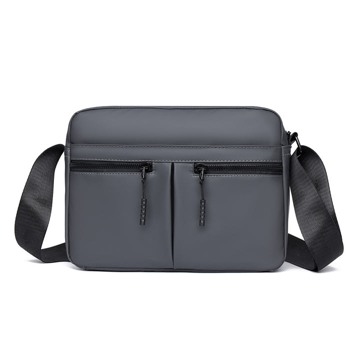 Sleek Dual-Zippered Utility Crossbody Bag Stornfield