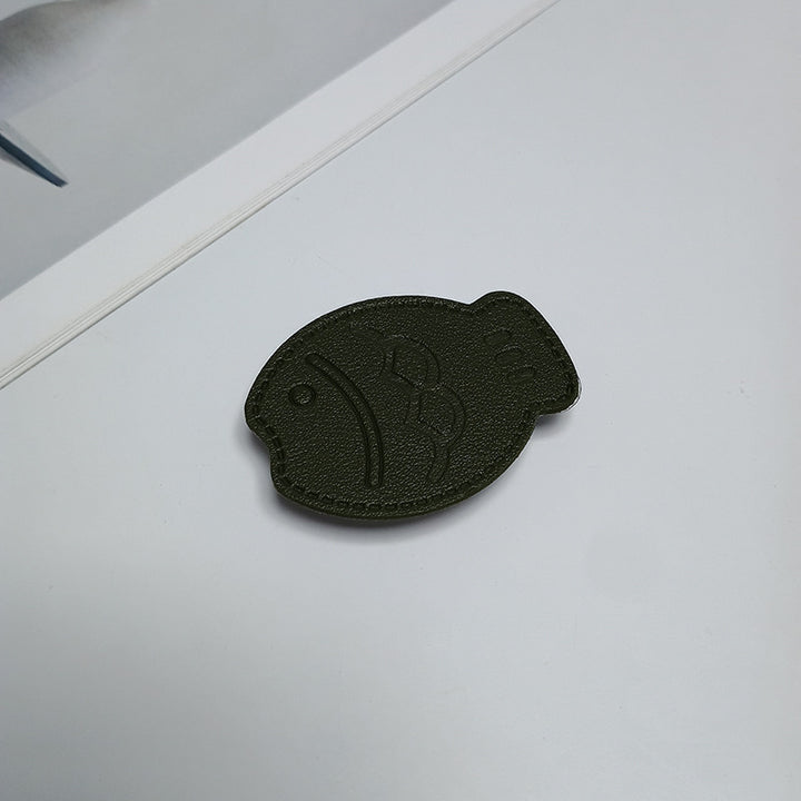 Fish-Shaped Leather Phone Holder Stornfield