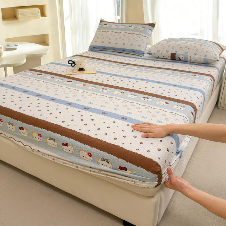 Soft Printed Mattress Protector