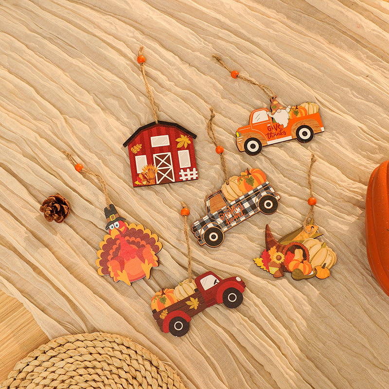 Decorative wooden figure in nostalgic truck design Stornfield
