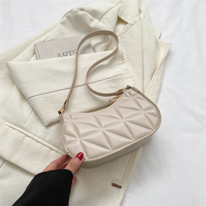 Puff Quilted Shoulder Handbag