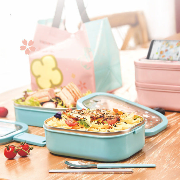 Stainless Steel Insulated Bento Lunch Box