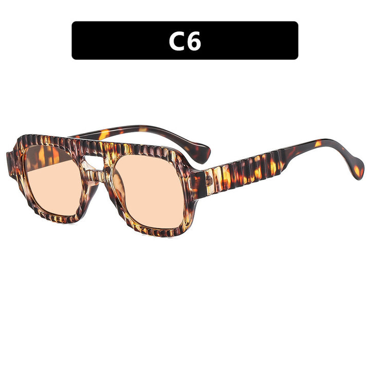 Women's geometric sunglasses with sophisticated structural design Stornfield
