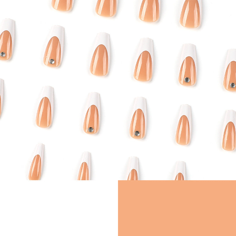 Artful Nail Extensions with Elegant French Tips Stornfield