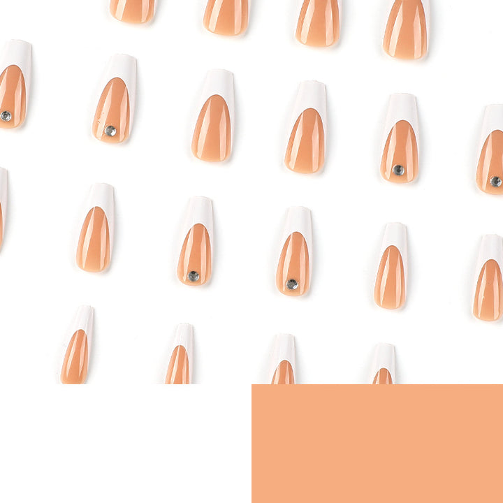 Artful Nail Extensions with Elegant French Tips Stornfield
