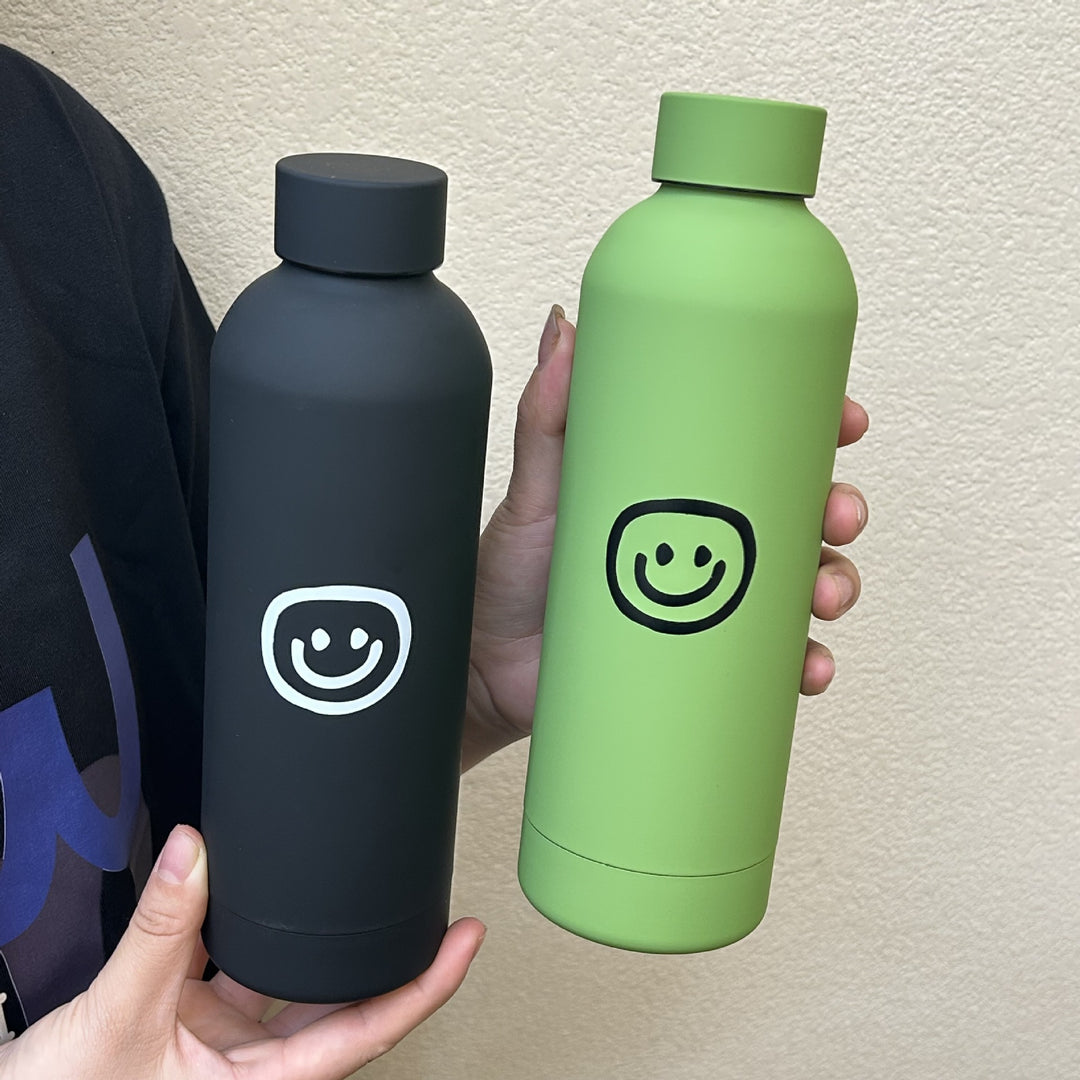 Women's Insulated Bottle with Cheerful Smiley Design Stornfield