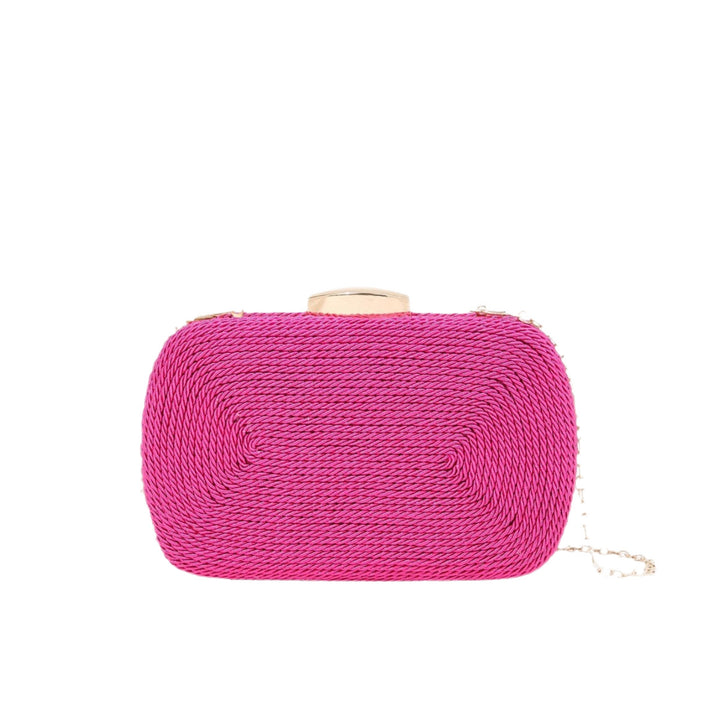 Rope-Textured Evening Clutch