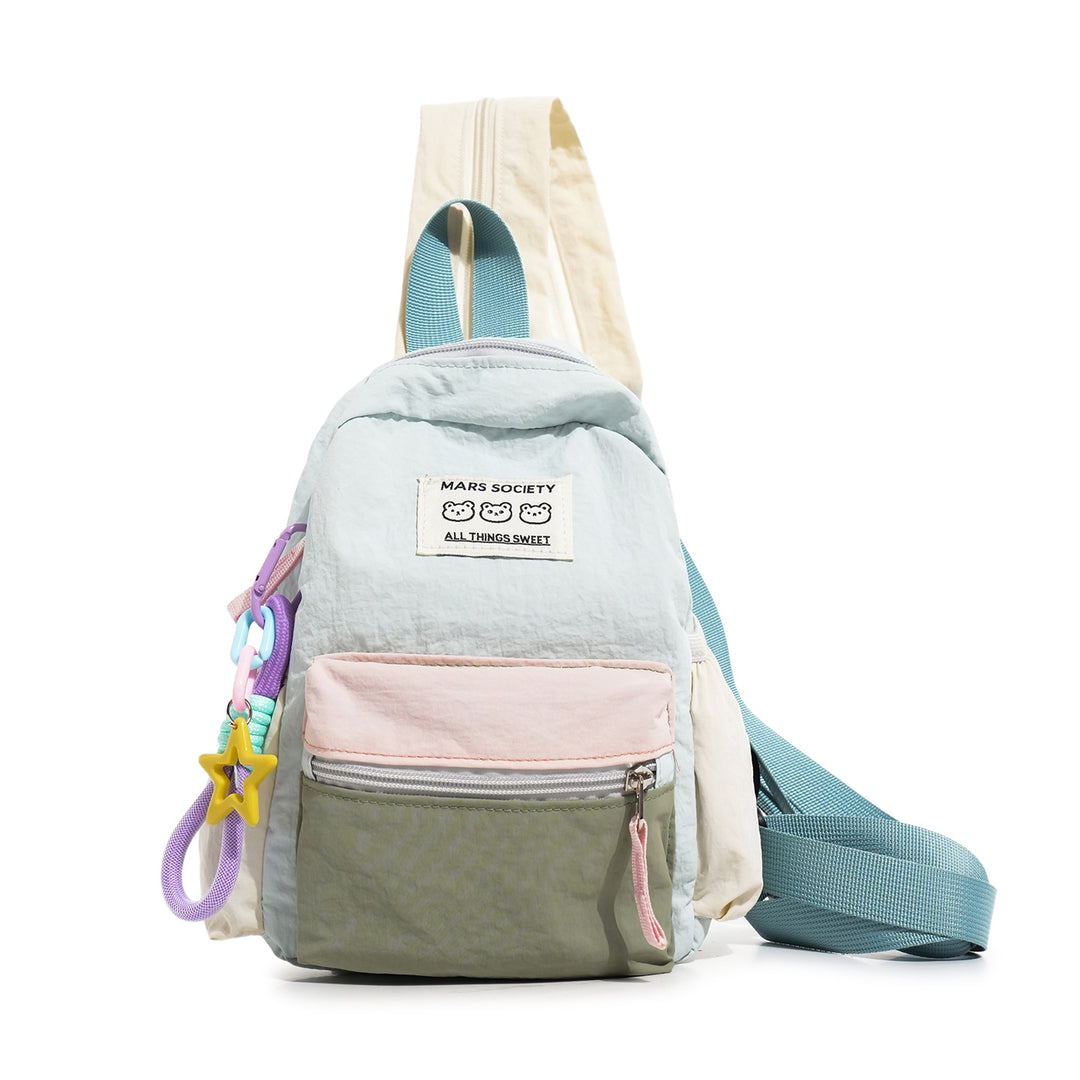 Color-Block Casual Backpack Stornfield
