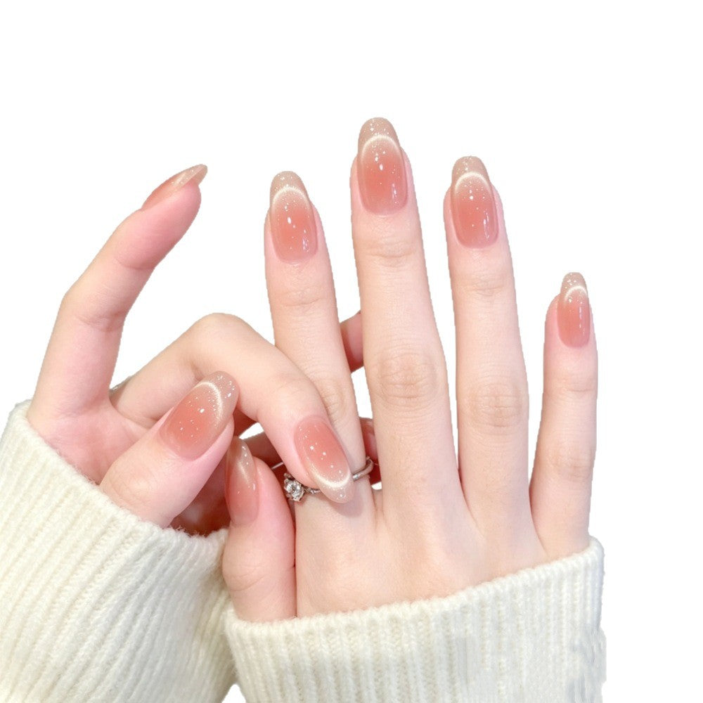 Natural Glossy Press-On Nails Stornfield 1787395064