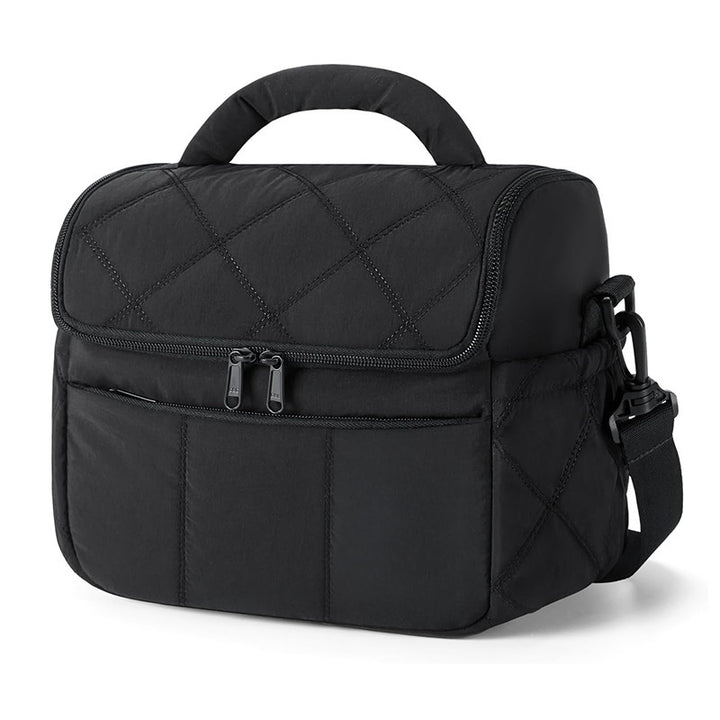 Padded cosmetic bag with multiple compartments Stornfield