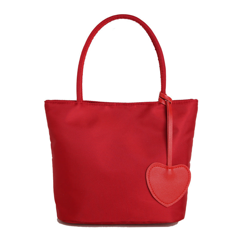 WoStylish Heart-Embellished Everyday Tote Bag Stornfield