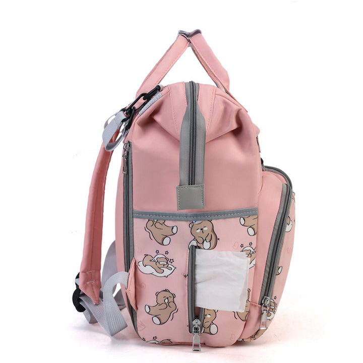Playful Animal Print Backpack Stornfield