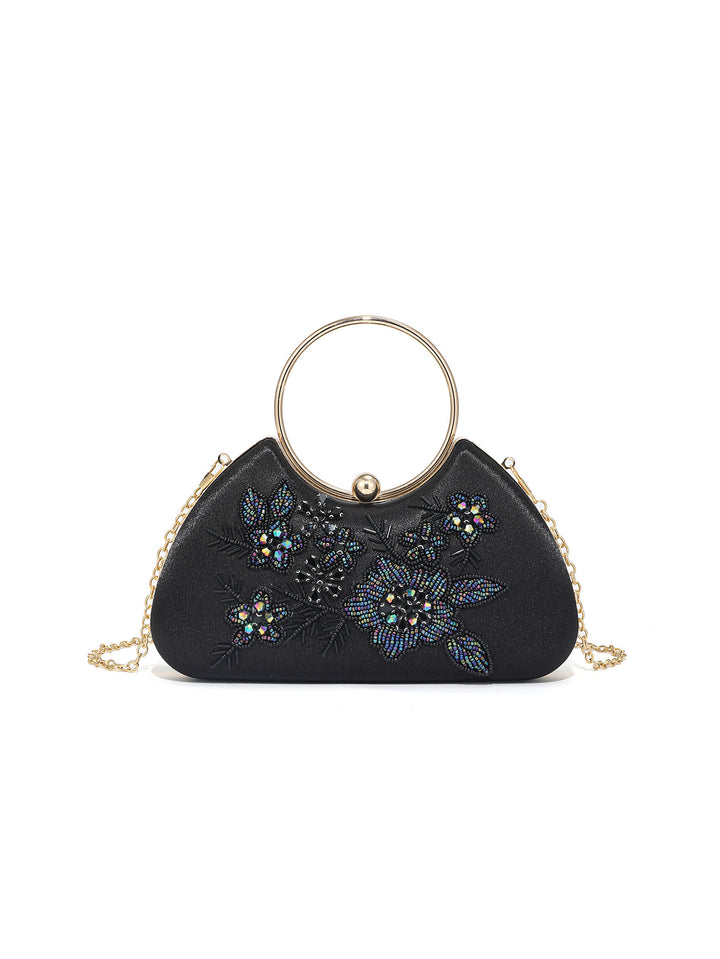 Embroidered Evening Clutch