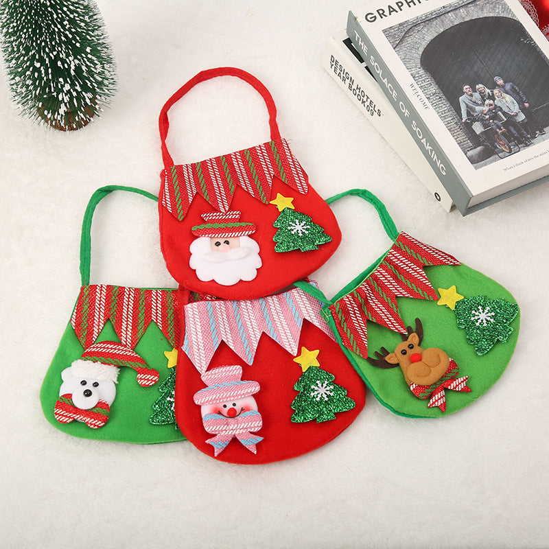 Festive Holiday-Themed Felt Tote Bag Stornfield