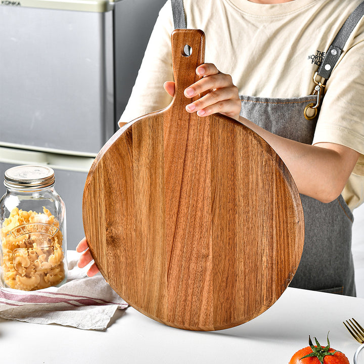 Round wooden serving platter Stornfield