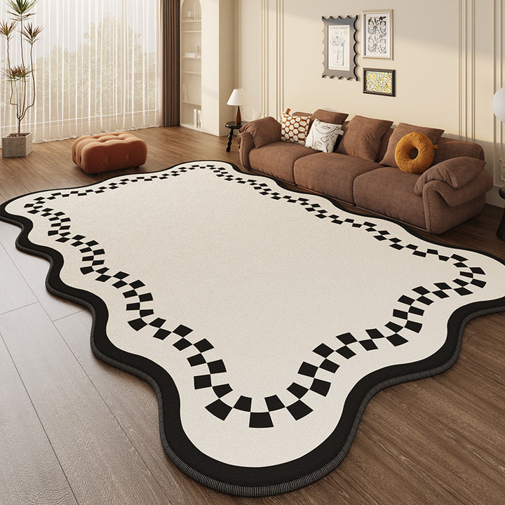 Flower-shaped Decorative Rug