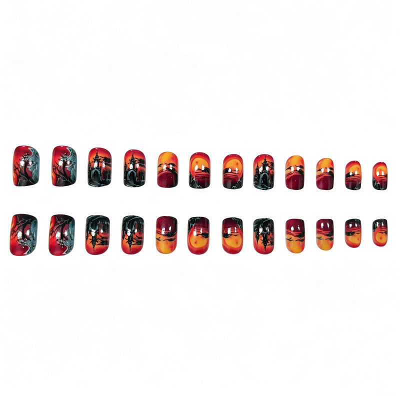 Artistic Halloween-Themed Nail Art Enhancements Stornfield 1789915591