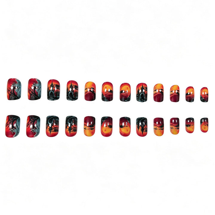 Artistic Halloween-Themed Nail Art Enhancements Stornfield 1789915591