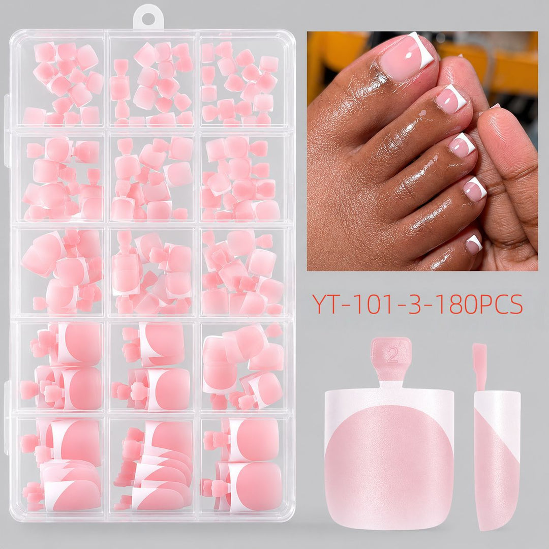 Artificial Nail Set with French Tips Stornfield