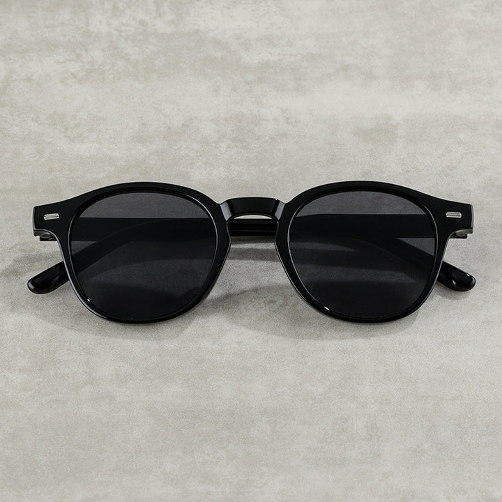 Vintage-Inspired Round Frame Sunglasses Stornfield