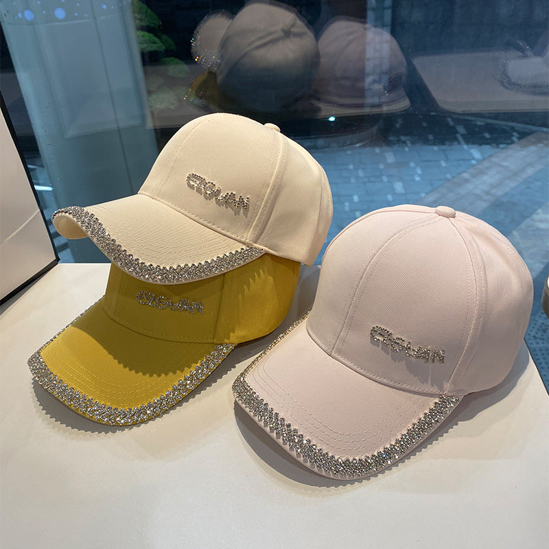 Women's Sparkling Rhinestone-Trimmed Baseball Cap Stornfield