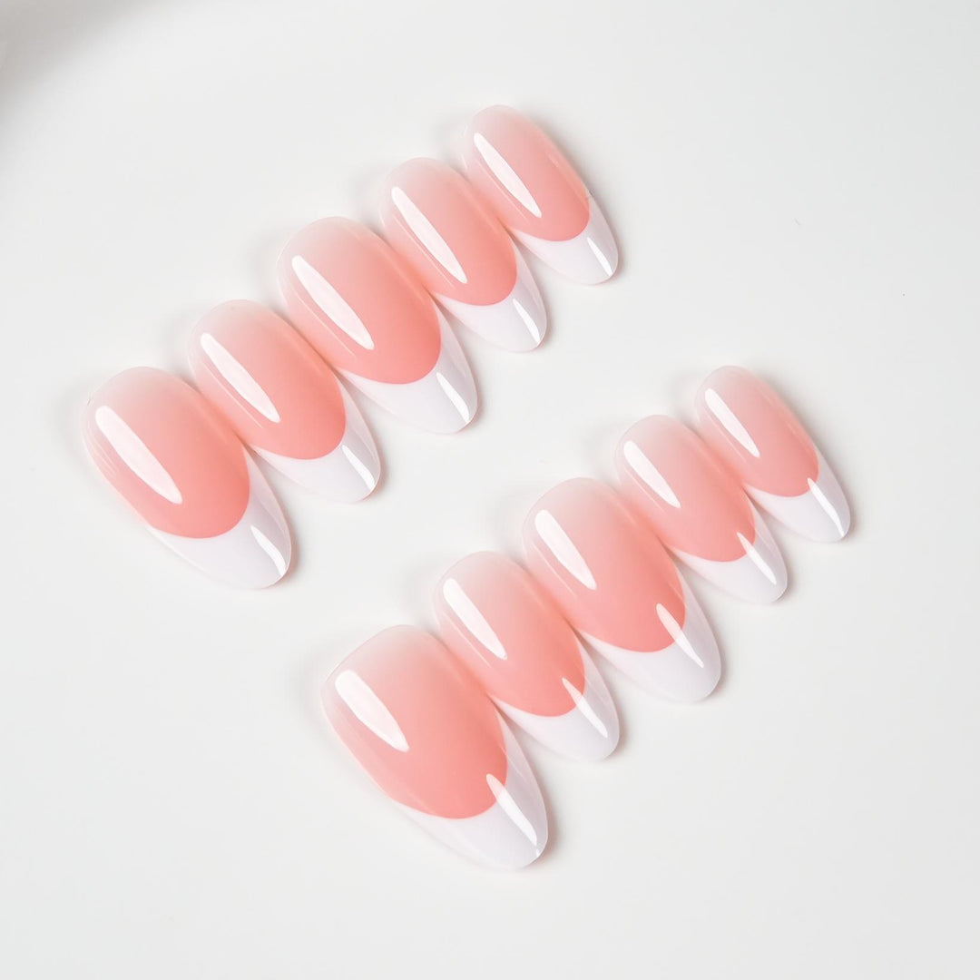 Ombre French Tip Press-On Nails
