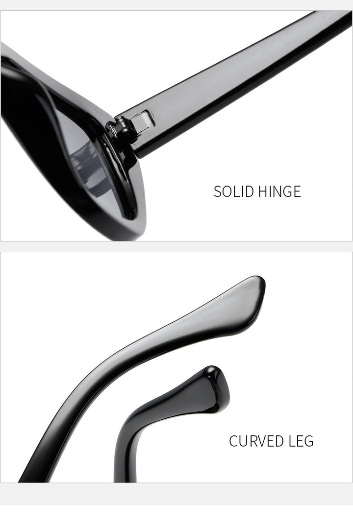 Women's Cat-Eye Sunglasses with Distinctive Animal Print Pattern Stornfield