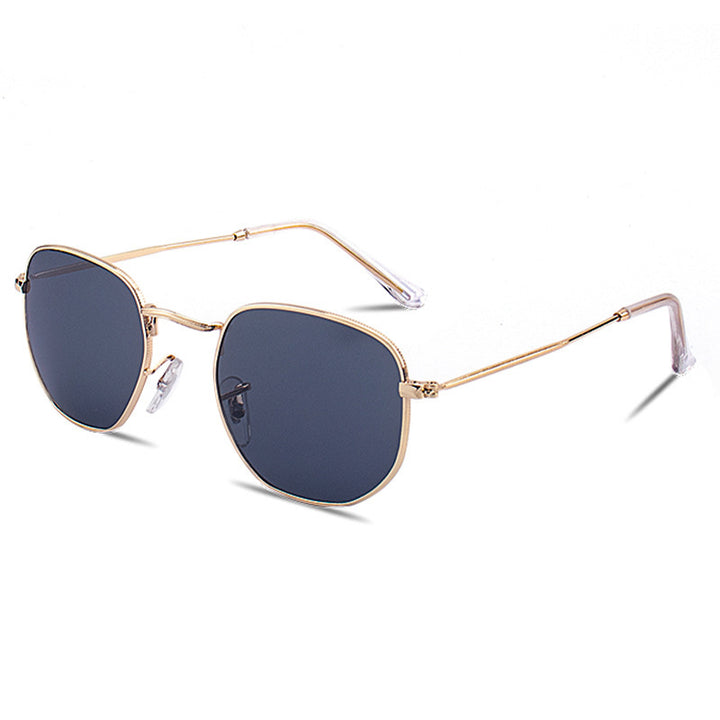 Women's fashionable geometric sunglasses with sturdy metal frame Stornfield