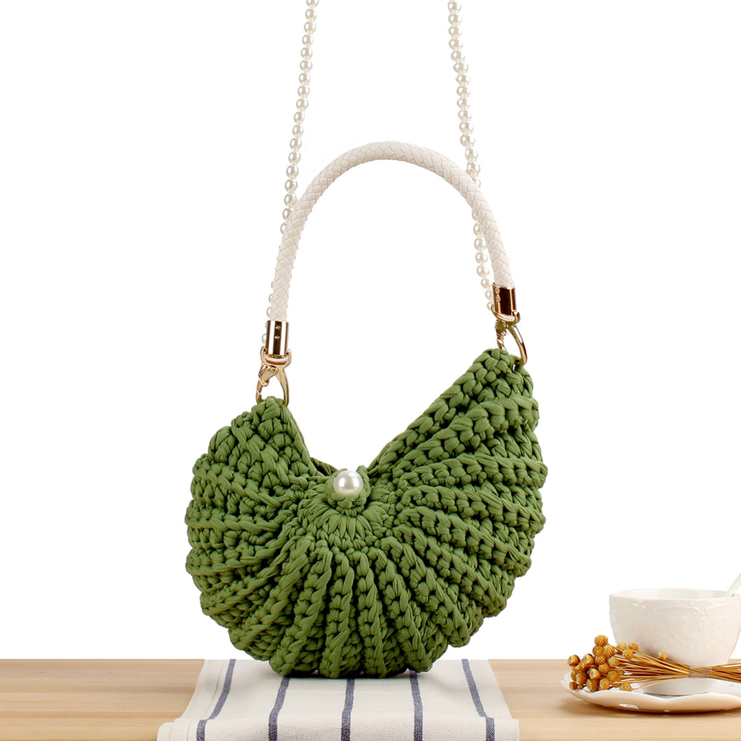 Evening bag with pearl decorated handle Stornfield