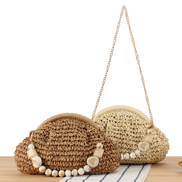 Shoulder bag with decorative shell design Stornfield