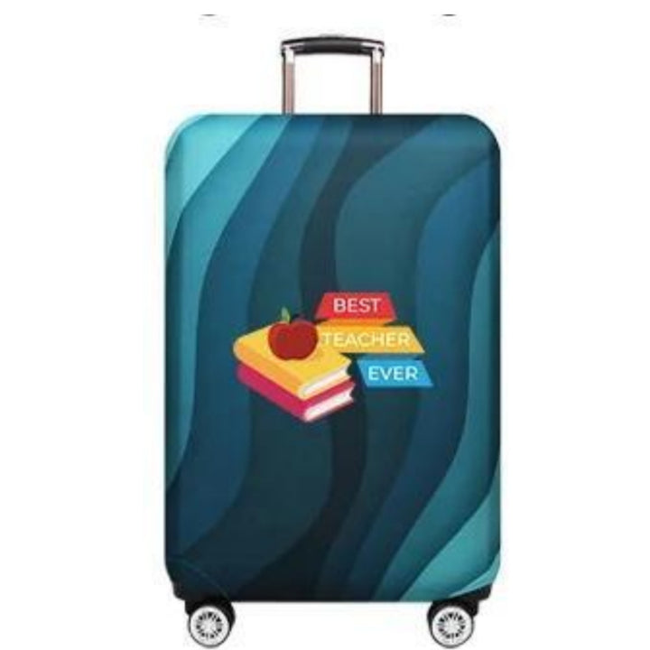 Women's Hard Shell Suitcase with Creative Teacher Design Stornfield