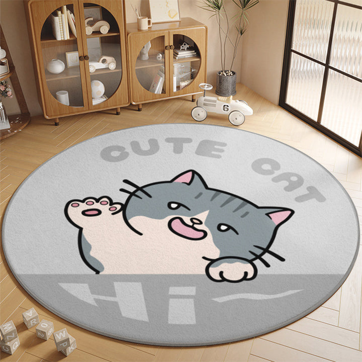 Playful Dinosaur Theme Rug