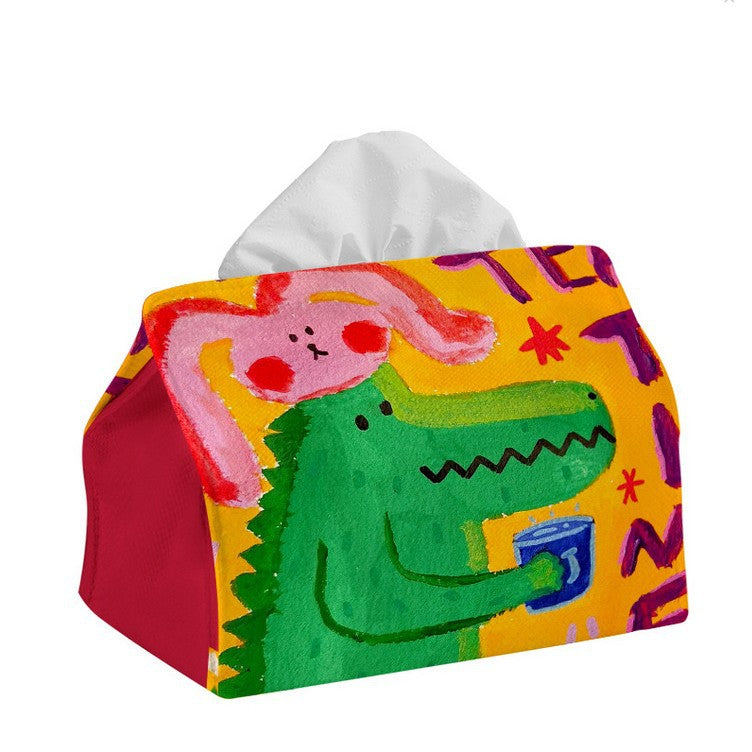 Decorative Cartoon-Themed Tissue Box Cover Stornfield