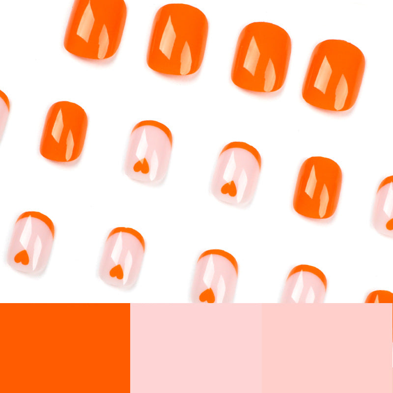 Creative Nail Art with Heart Designs and Neon Accents Stornfield