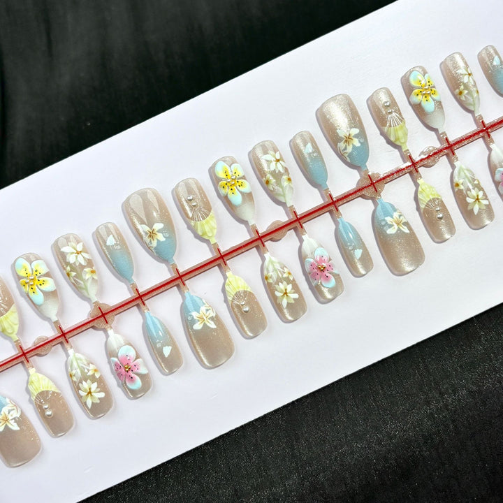 Artistic Floral Nail Design Kit