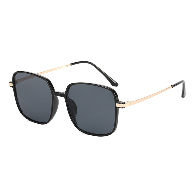 Women's square designer glasses with delicate metal frame Stornfield