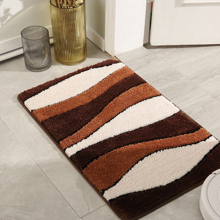Soft Plush Artistic Bath Mat