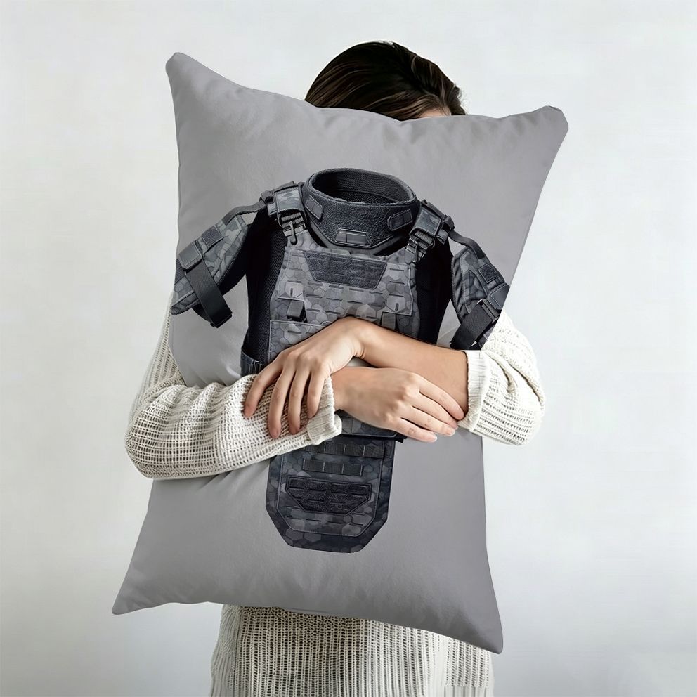 Textured Decorative Throw Pillow
