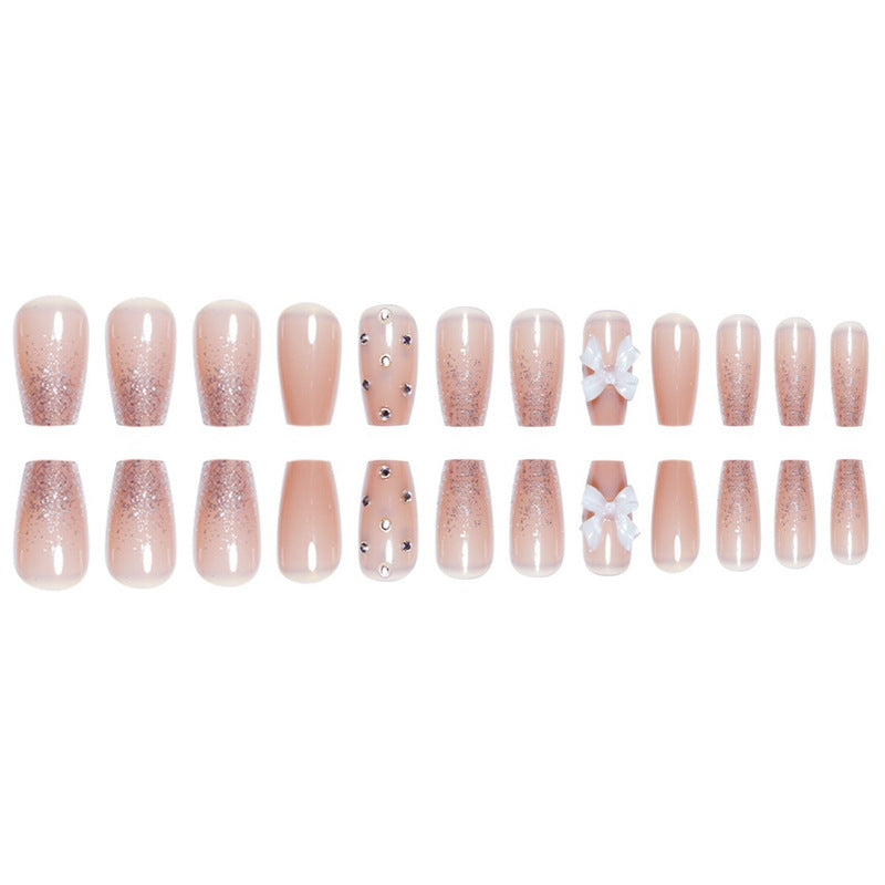 Elegant Press-On Nail Art Extensions Stornfield